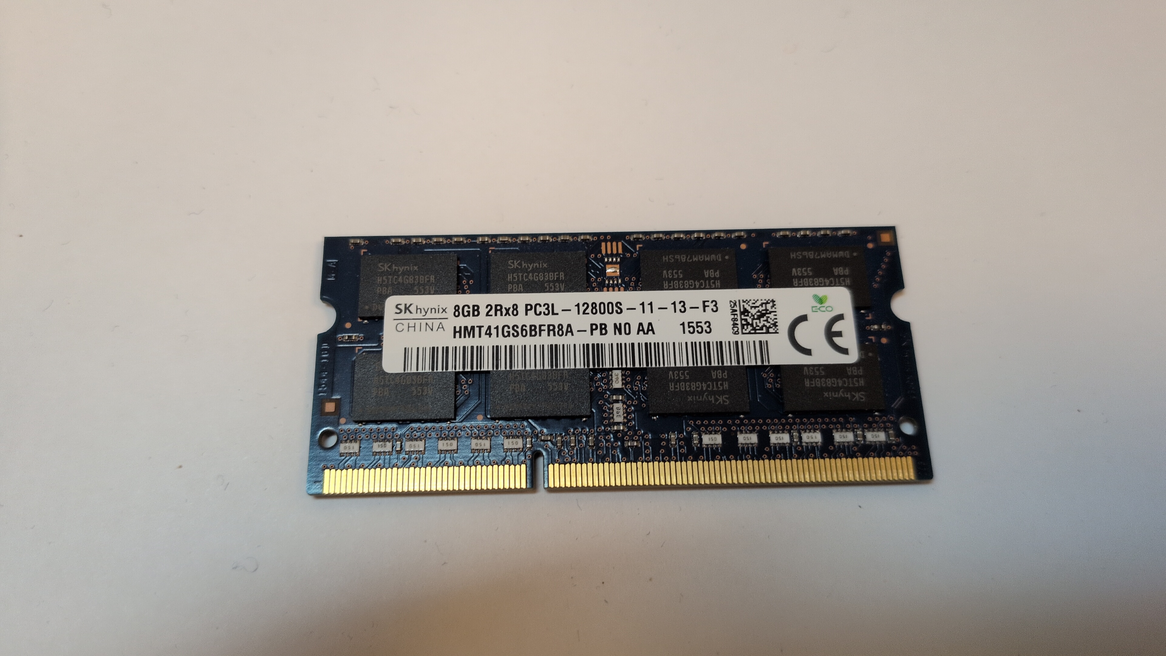 SK hynix 8GB PC3L-12800S-11-13-F3
